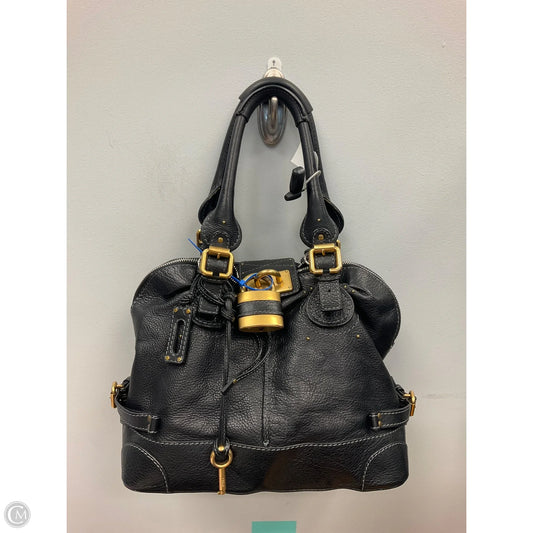 Handbag Luxury Designer By Chloe, Size: Large