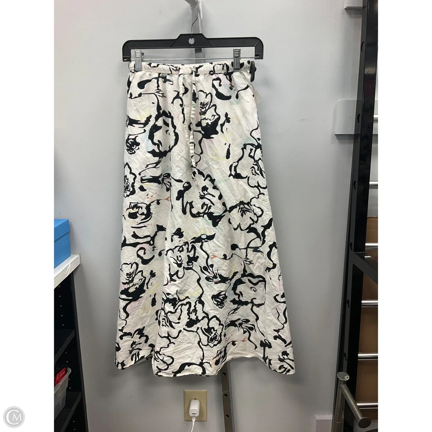 Skirt Maxi By A New Day In Floral Print, Size: Xs