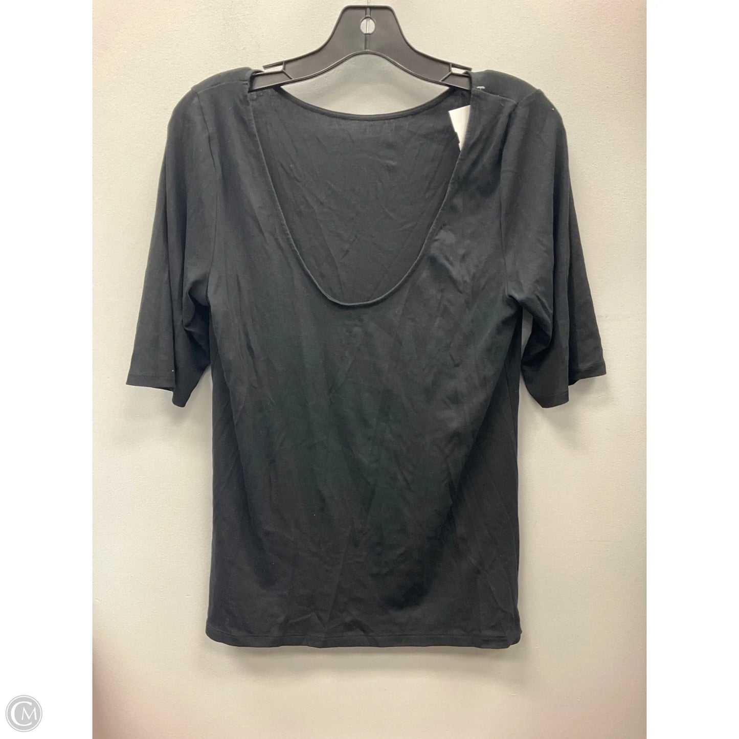 Top Short Sleeve By Old Navy In Black, Size: L