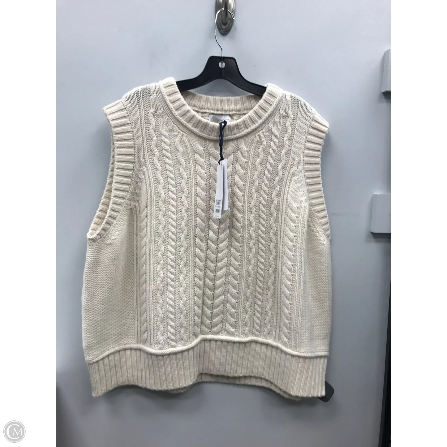 Vest Sweater By N.NEXT  In Cream, Size: Xl