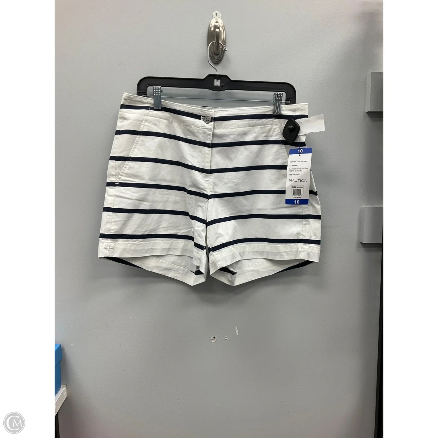 Shorts By Nautica In Striped Pattern, Size: 10