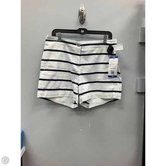 Shorts By Nautica In Striped Pattern, Size: 10