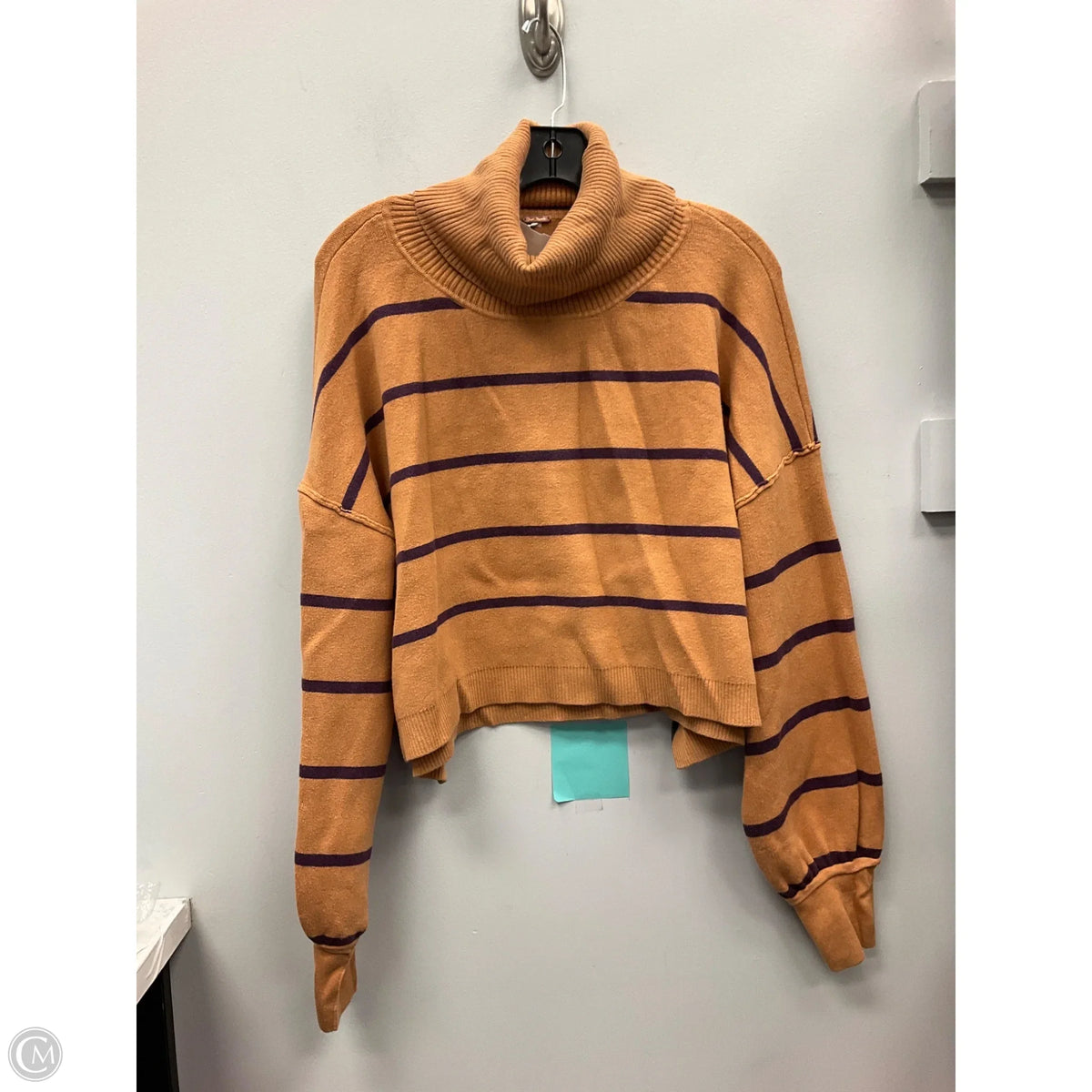 Sweater By Free Assembly In Striped Pattern, Size: S