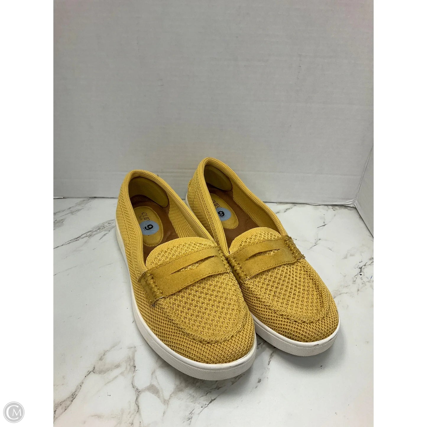 Shoes Heels Platform By Sofft In Yellow, Size: 9