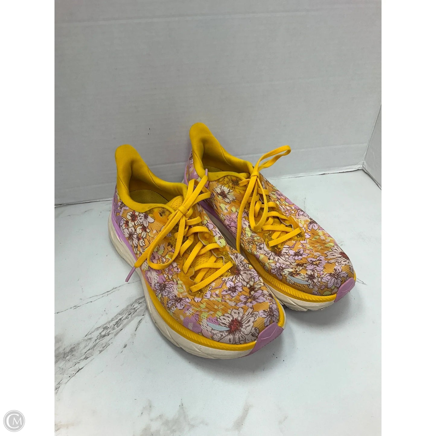 Shoes Athletic By Hoka In Floral Print, Size: 7