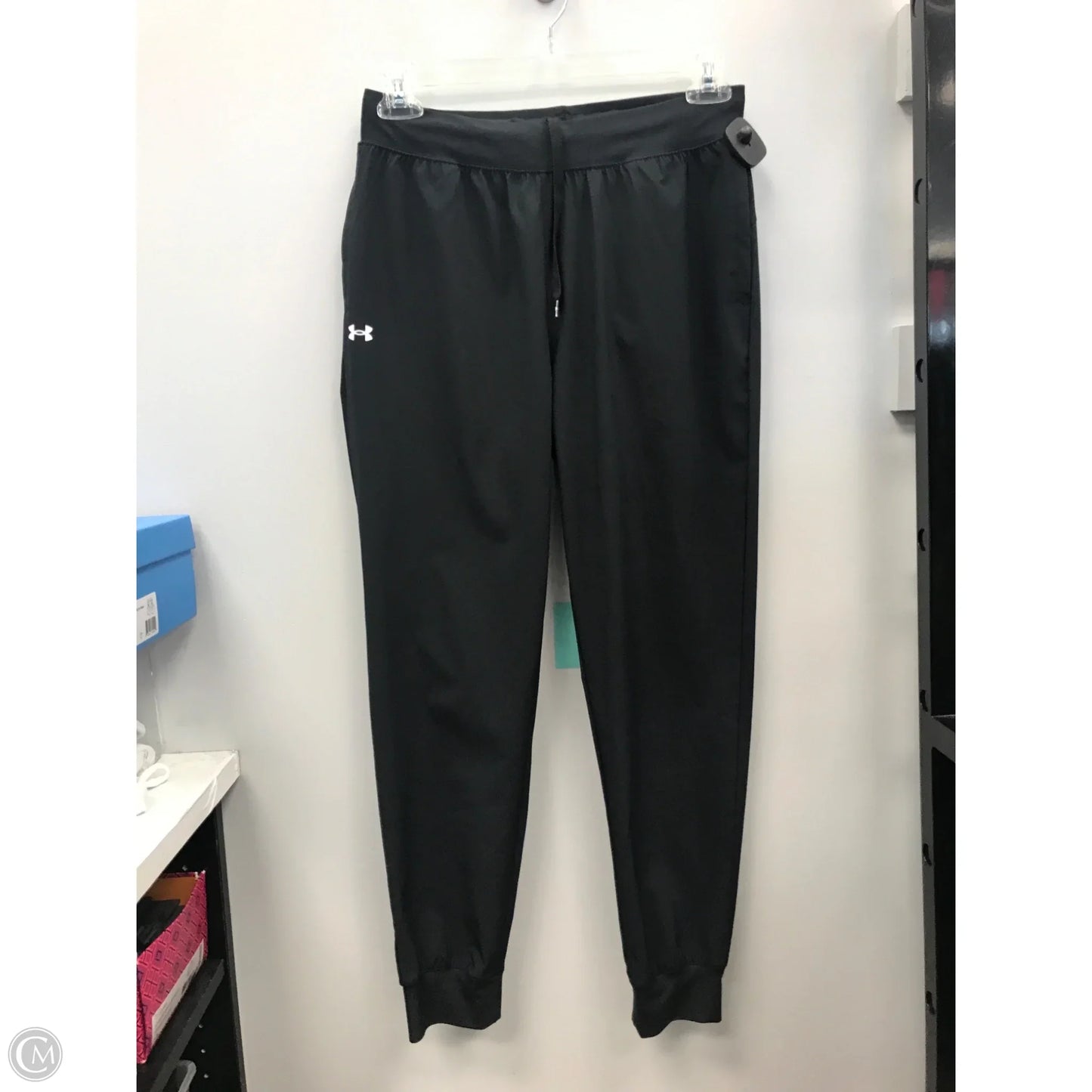 Athletic Pants By Under Armour In Black, Size: M