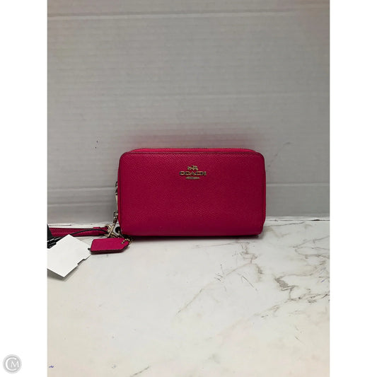 Wristlet Designer By Coach, Size: Medium