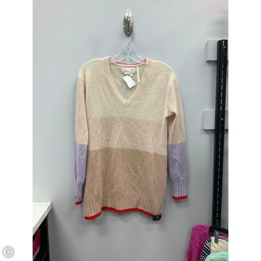 Sweater Cashmere By Anthropologie In Multi-colored, Size: S