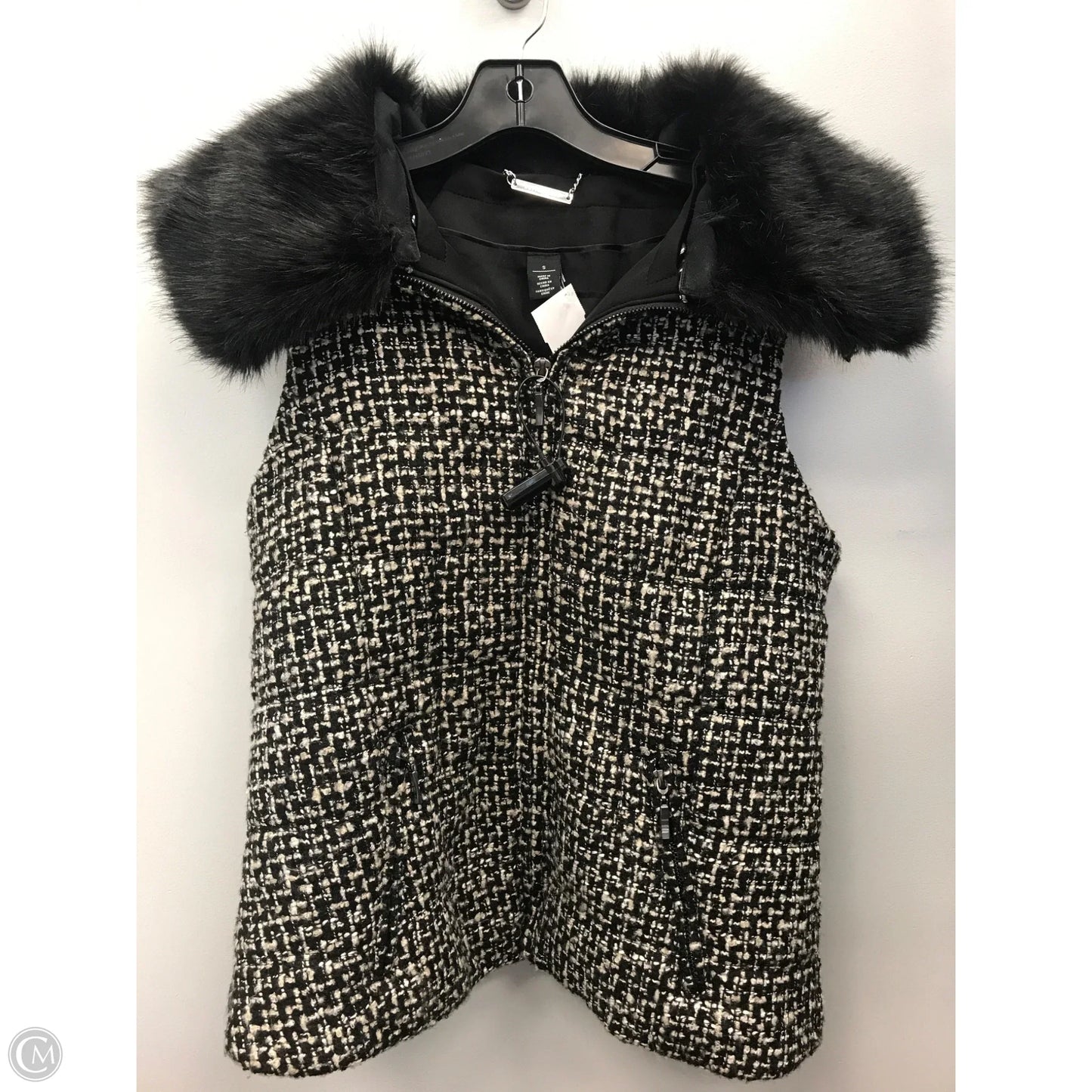 Vest Other By White House Black Market In Black & Cream, Size: S