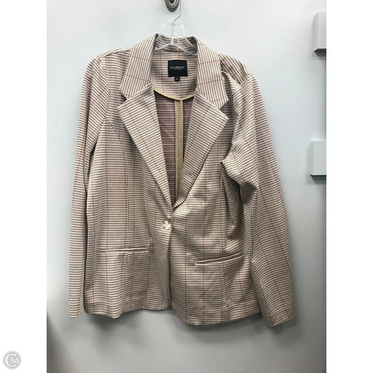 Blazer By Liverpool In Checkered Pattern, Size: L