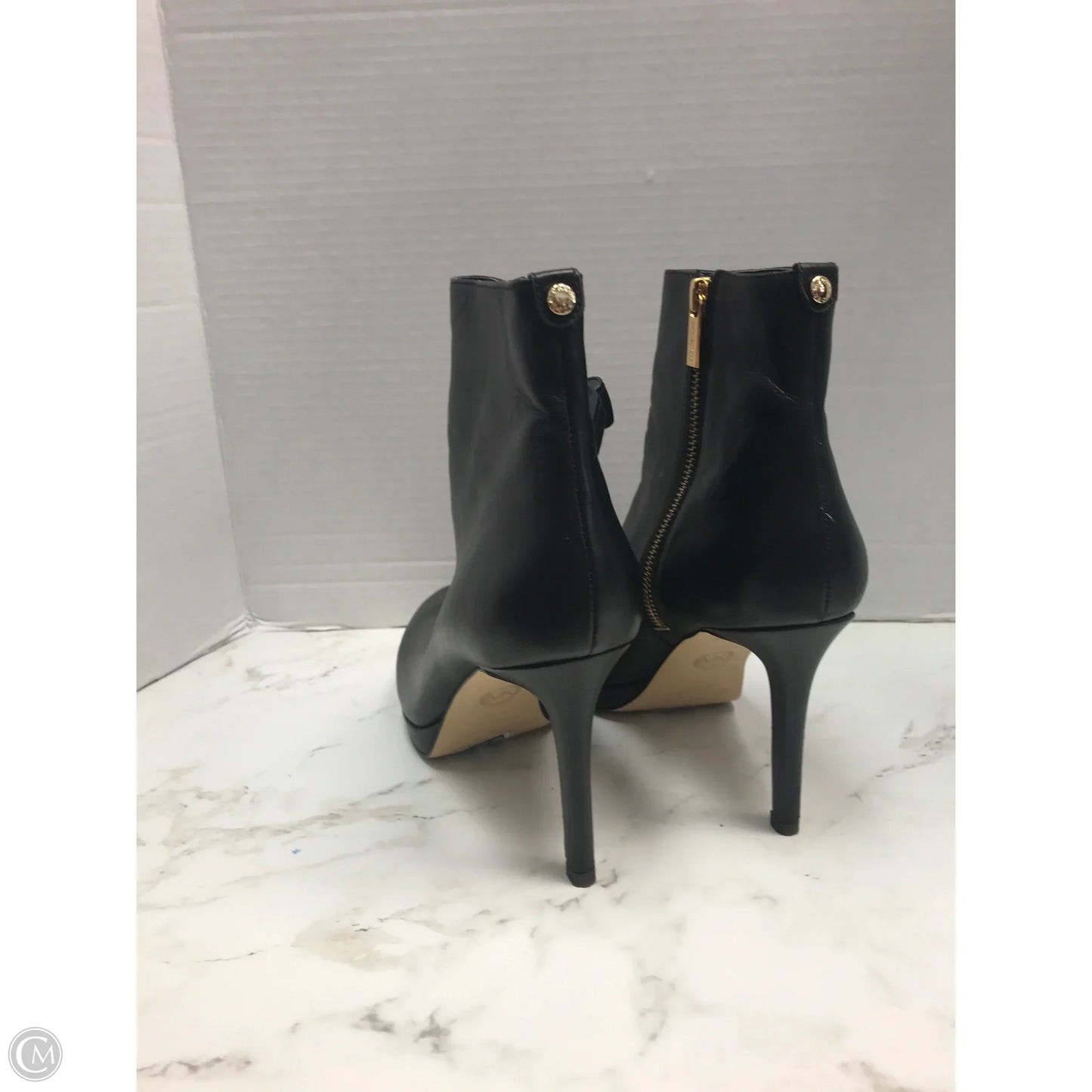 Boots Designer By Michael Kors In Black, Size: 10