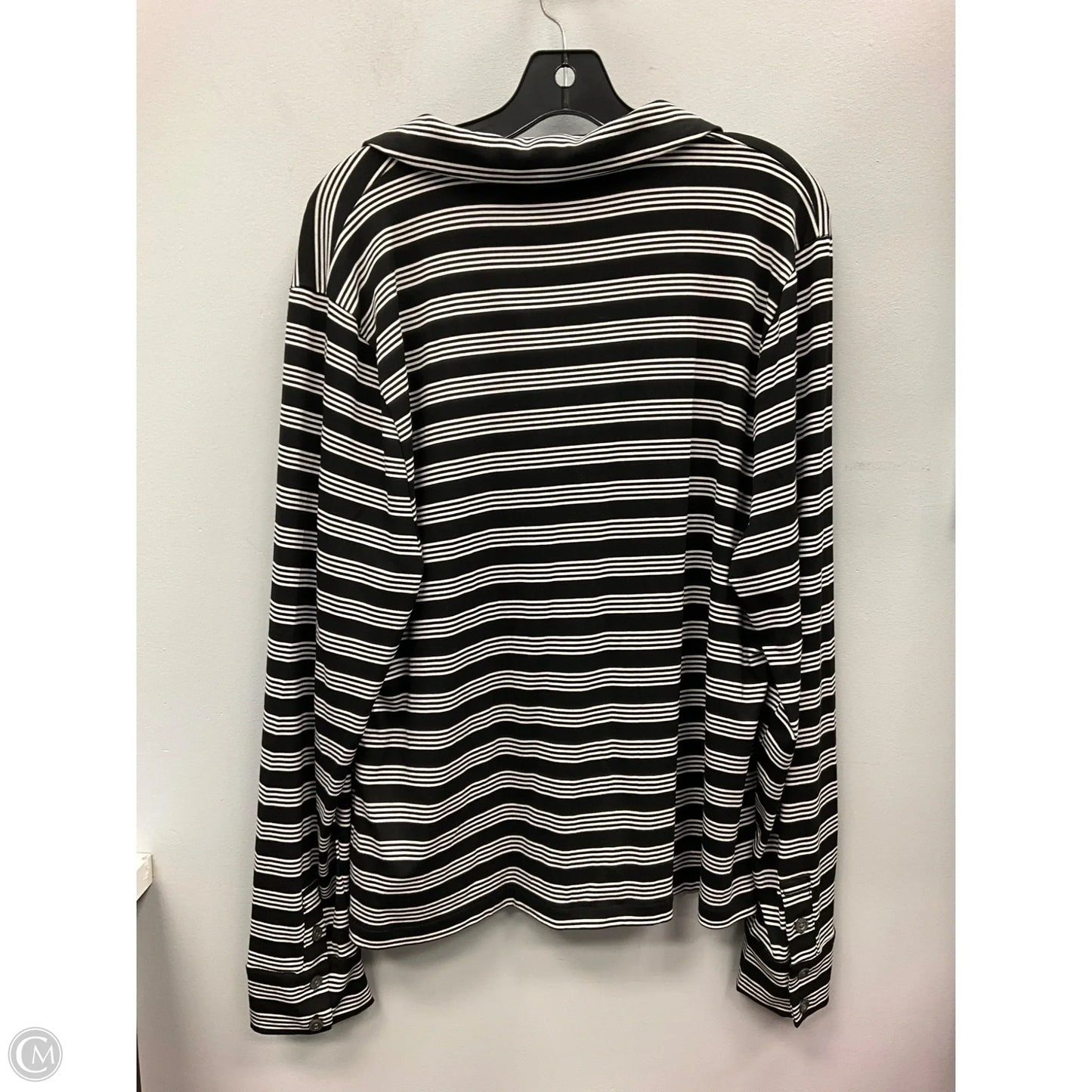 Top Long Sleeve By J. Crew In Striped Pattern, Size: 2x