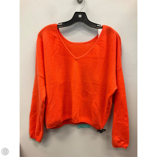 Sweater Cashmere By Cmb In Orange, Size: S