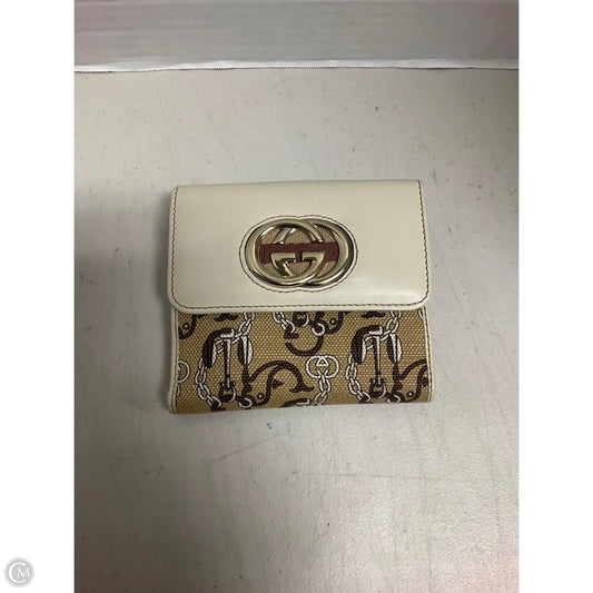 Wallet Luxury Designer By Gucci, Size: Medium