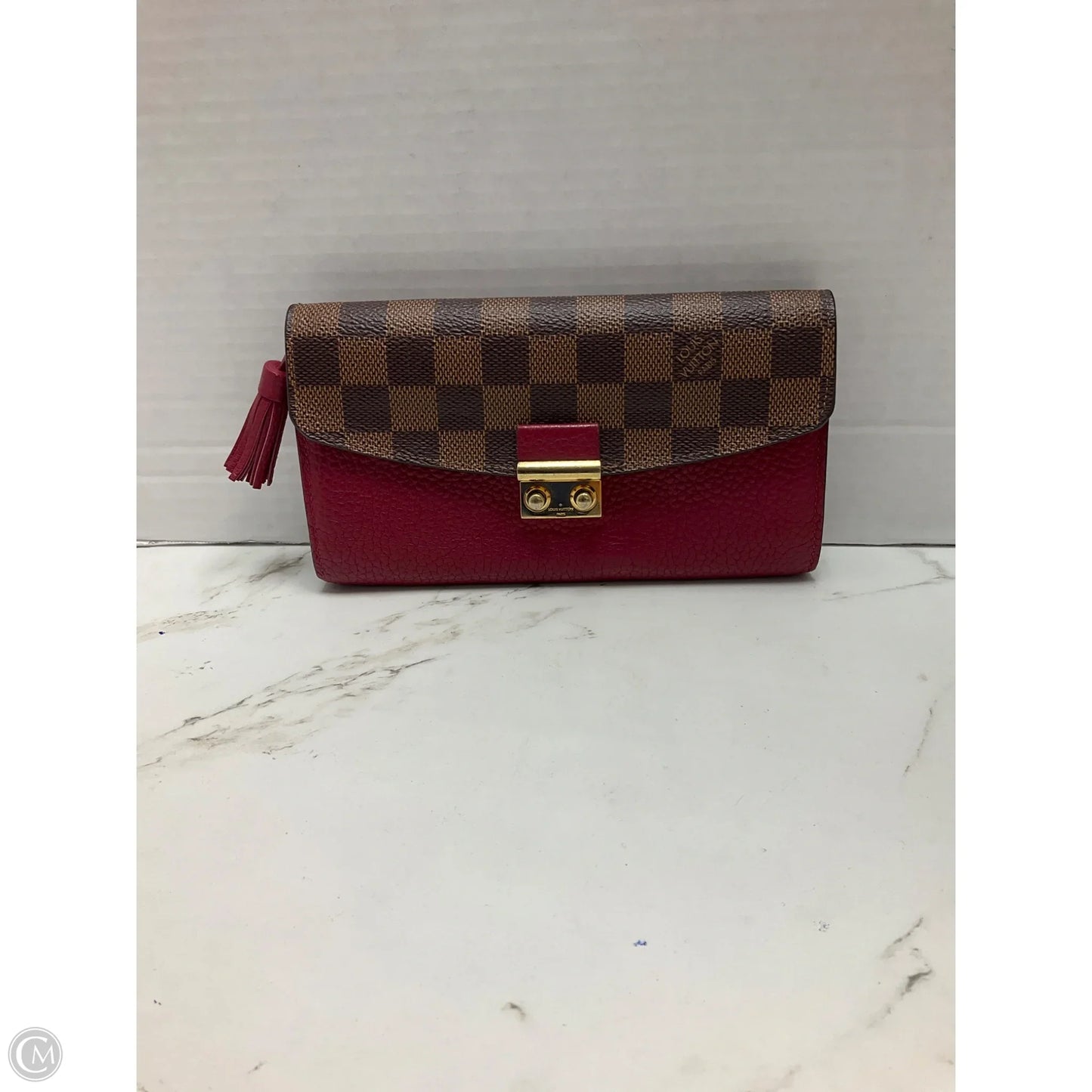 Wallet Luxury Designer By Louis Vuitton, Size: Medium