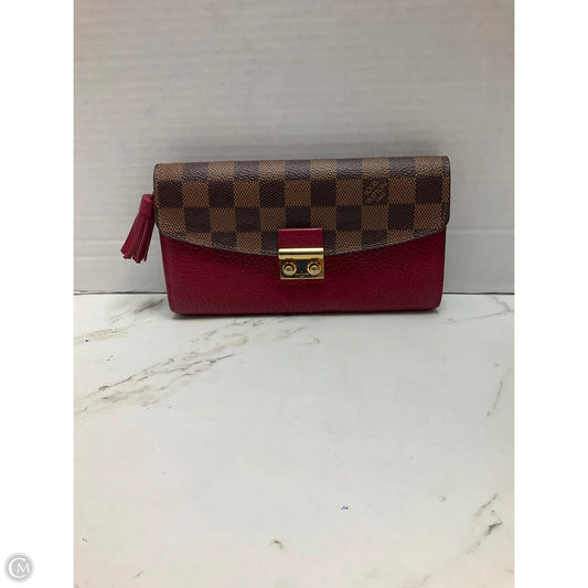 Wallet Luxury Designer By Louis Vuitton, Size: Medium