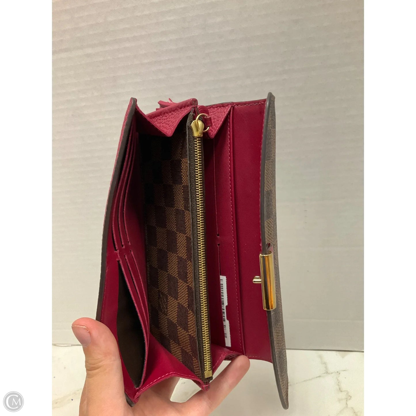 Wallet Luxury Designer By Louis Vuitton, Size: Medium