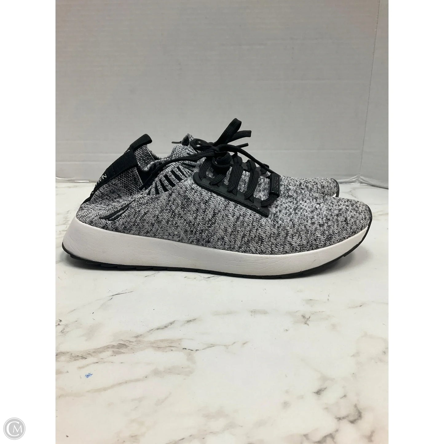 Shoes Sneakers By Nautica In Black & White, Size: 7.5