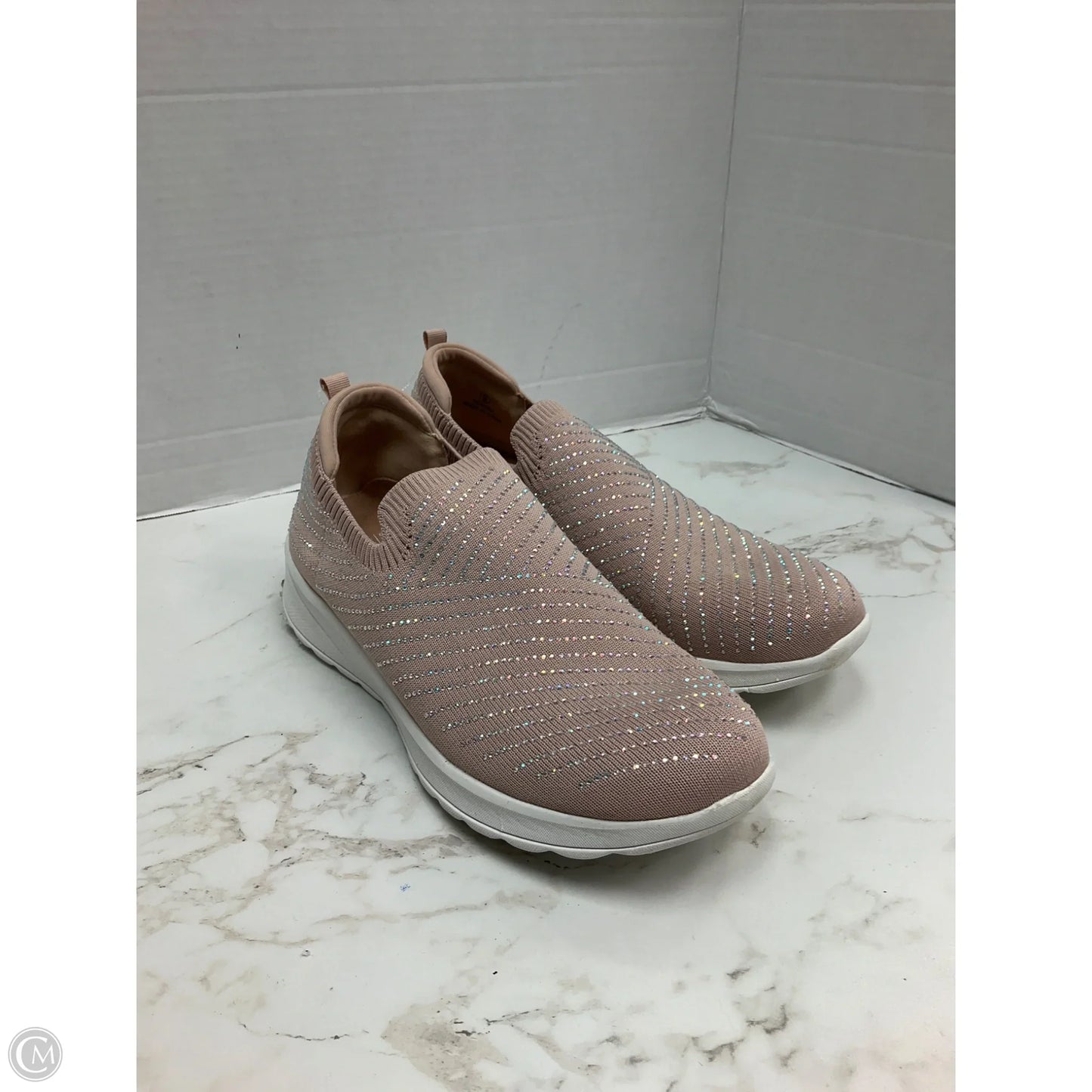 Shoes Heels Platform By Taryn Rose In Pink, Size: 9