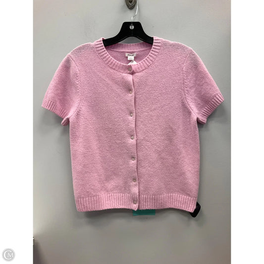 Sweater Short Sleeve By Kimichi Blue In Pink, Size: S