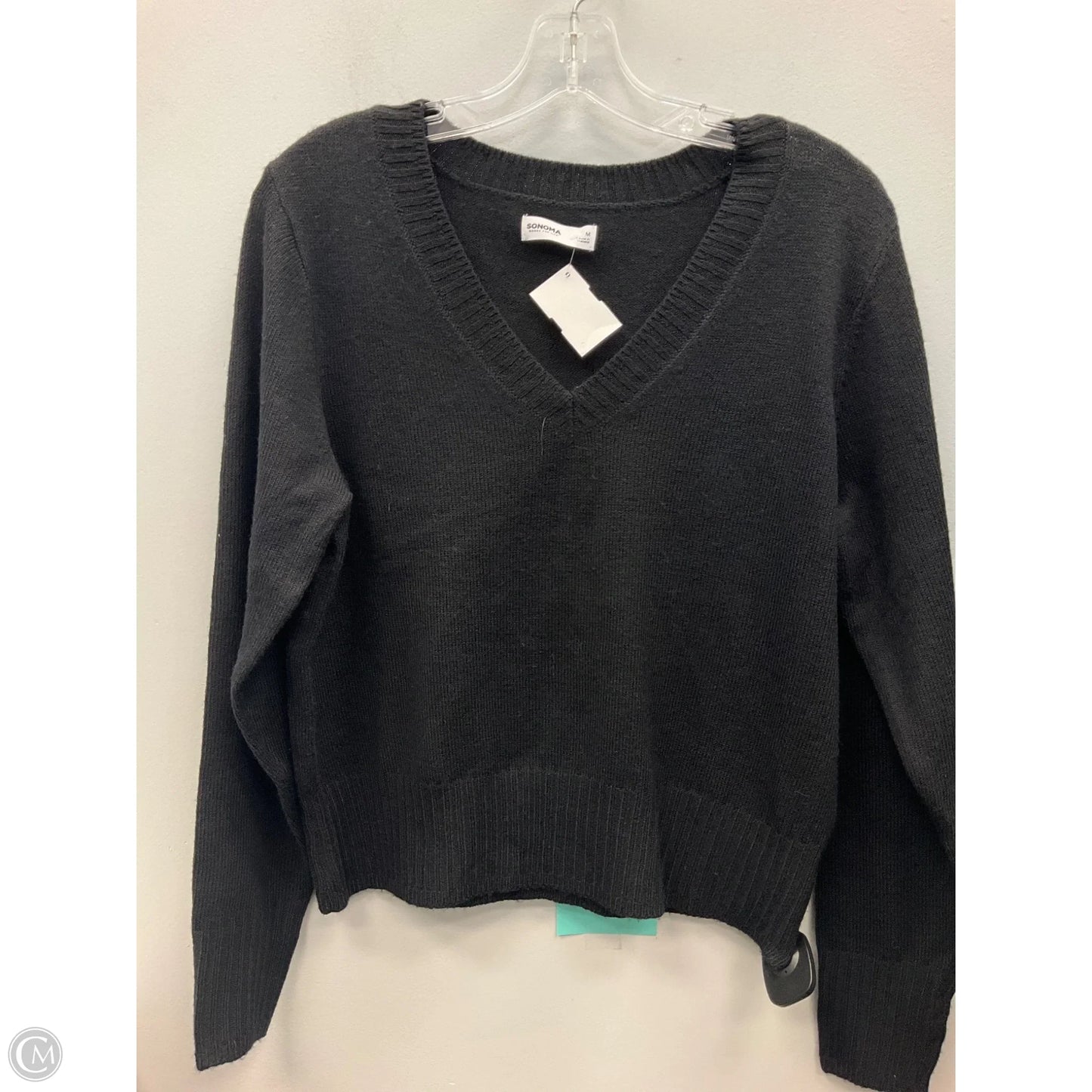 Sweater By Sonoma In Black, Size: M
