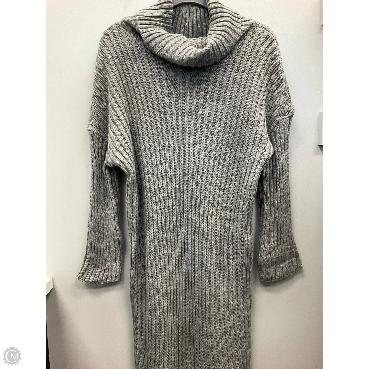 Dress Sweater By Loft In Grey, Size: 0p