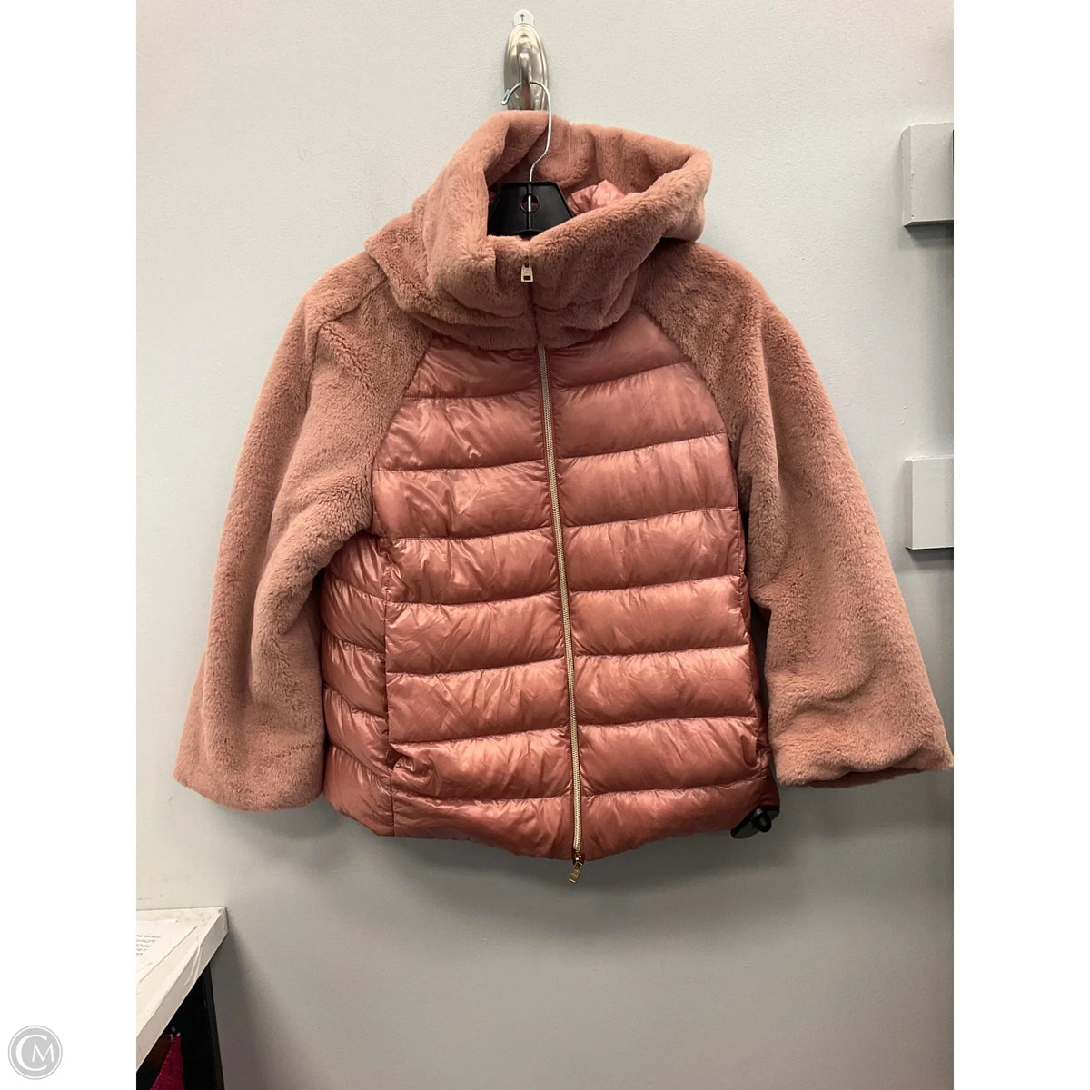 Jacket Puffer & Quilted By Cma In Pink, Size: S