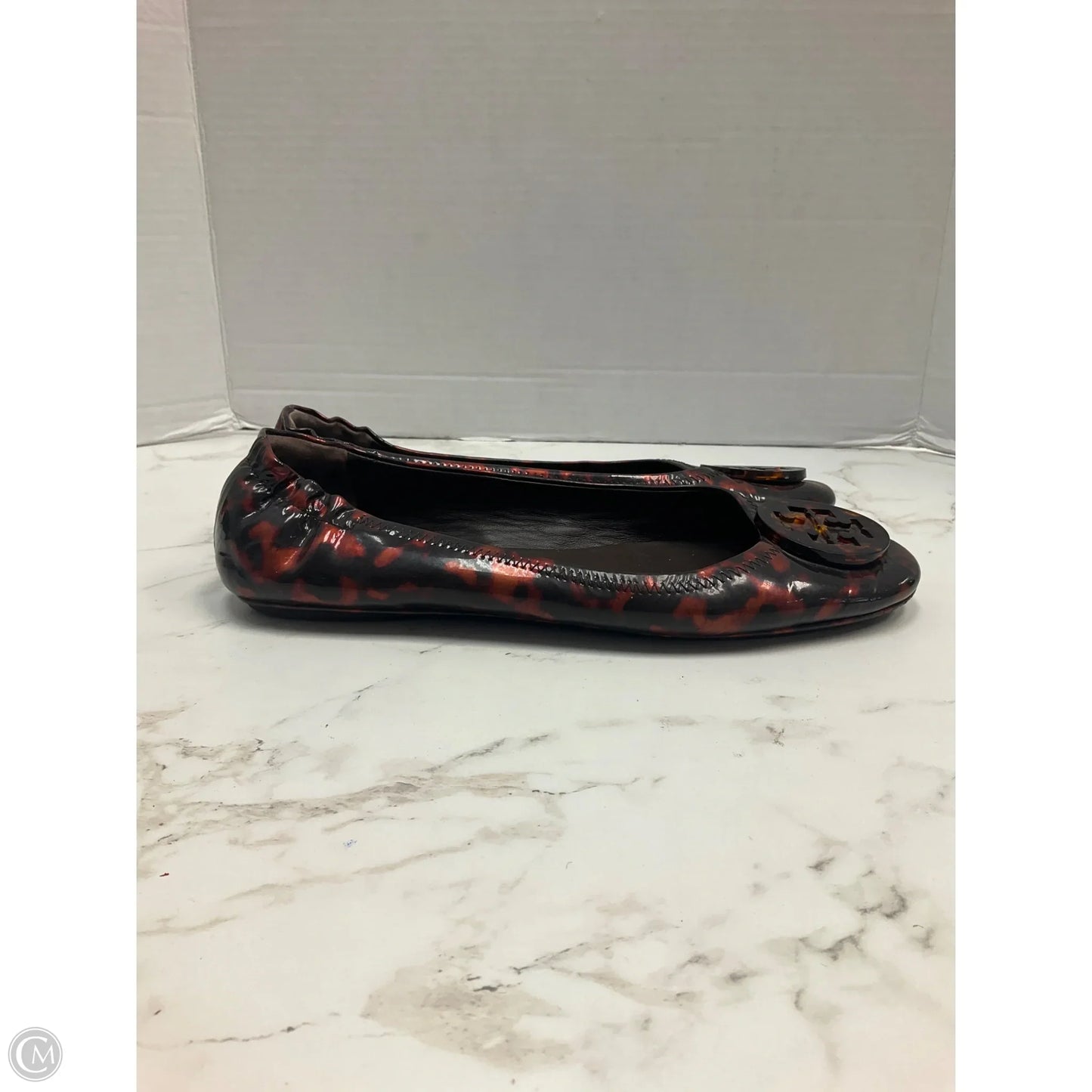 Shoes Designer By Tory Burch In Animal Print, Size: 10.5