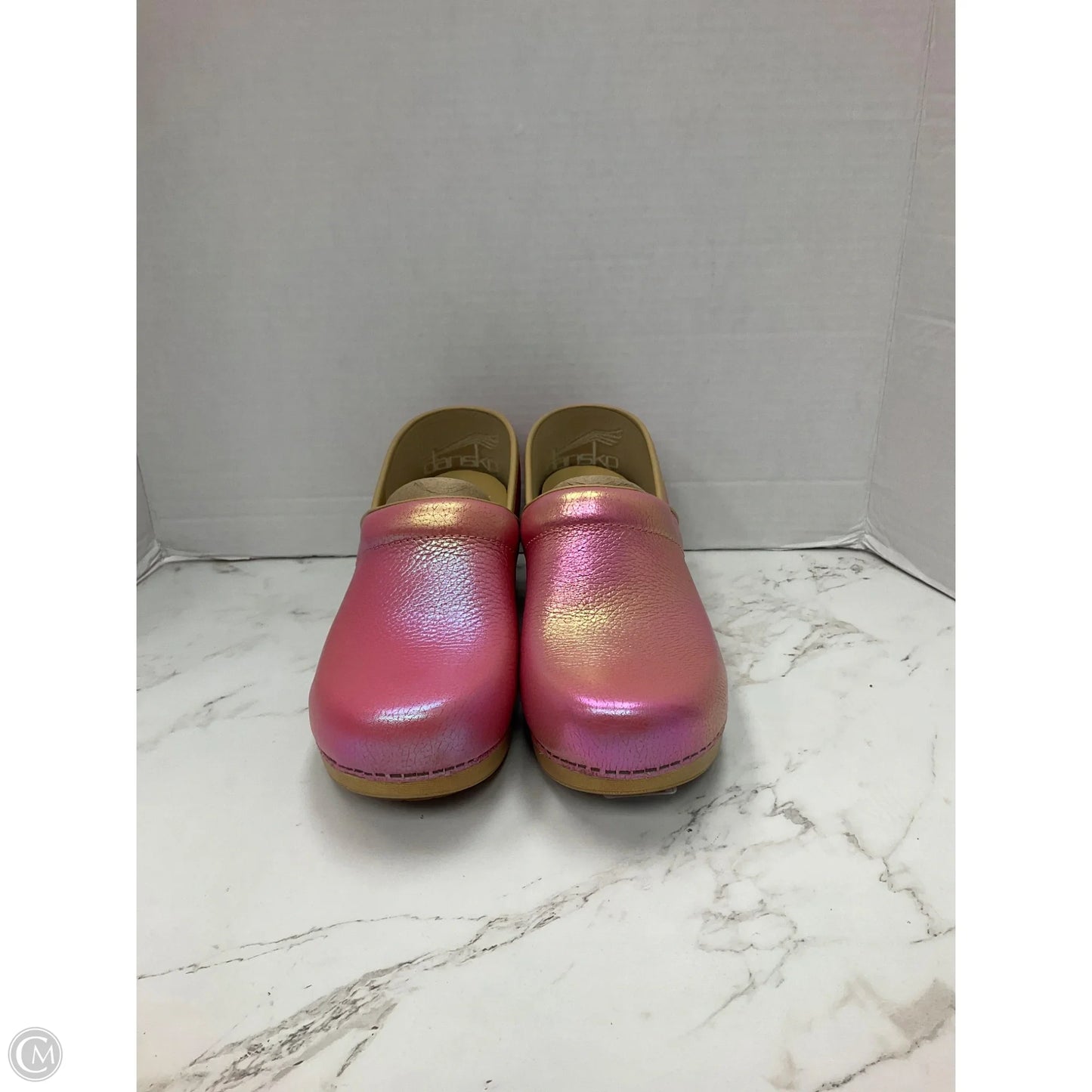 Shoes Heels Platform By Dansko In Pink, Size: 10