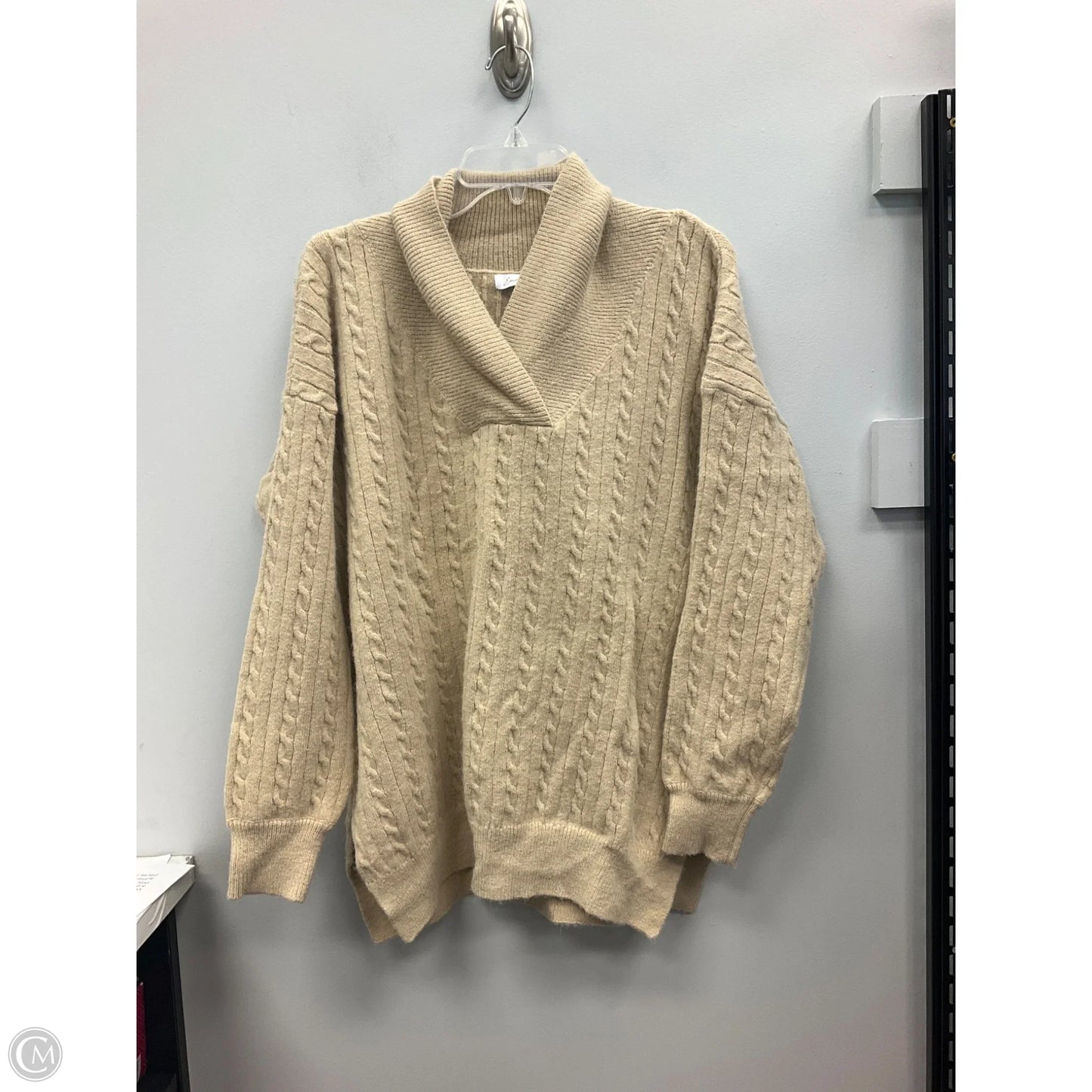 Sweater By Emory Park In Beige, Size: S