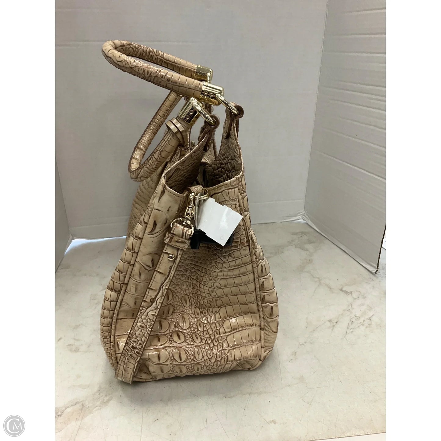 Handbag Designer By Brahmin, Size: Large