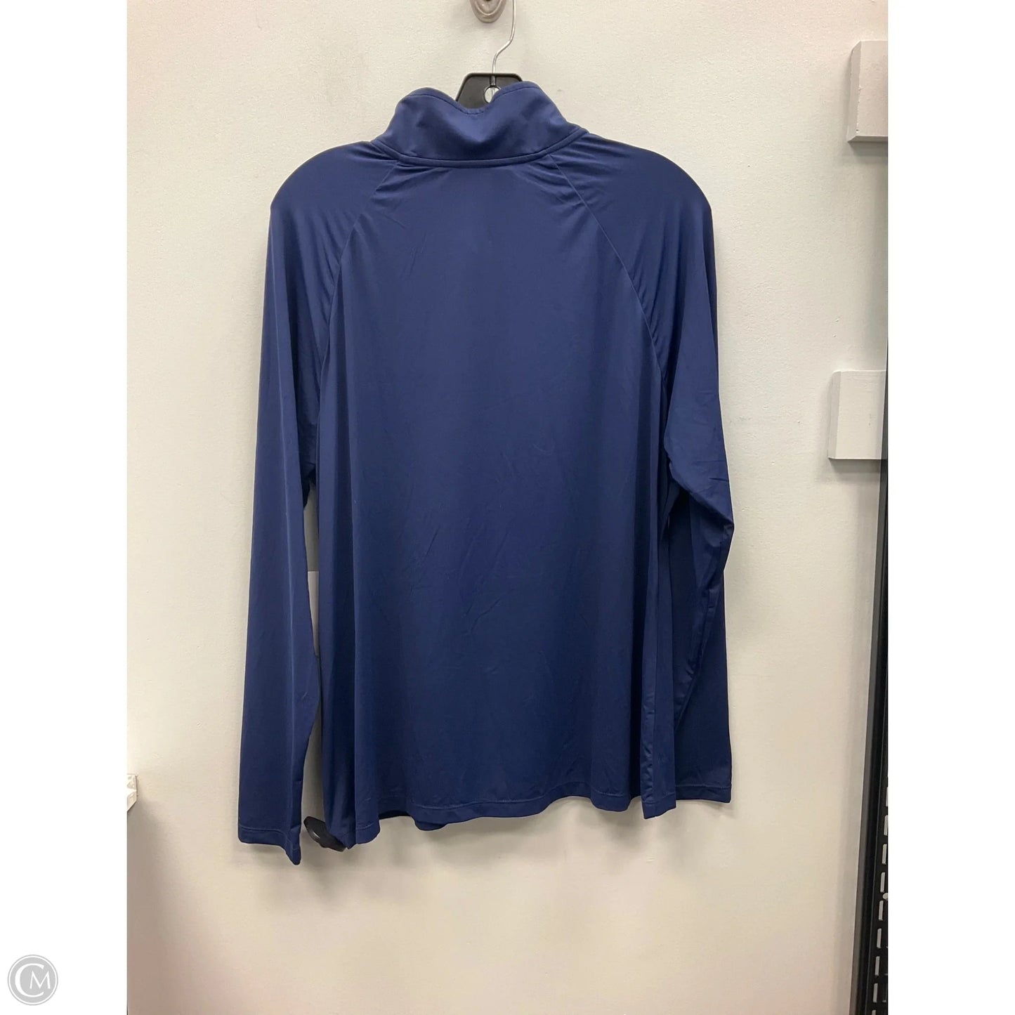 Top Long Sleeve By Lands End In Navy, Size: Xl