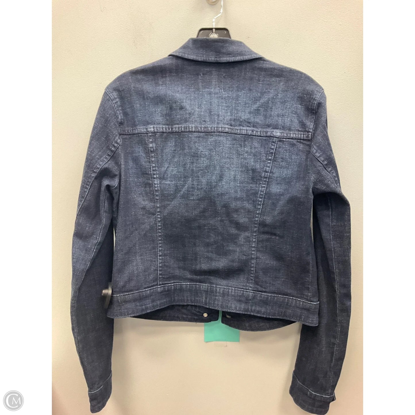 Jacket Denim By Elle In Blue Denim, Size: M