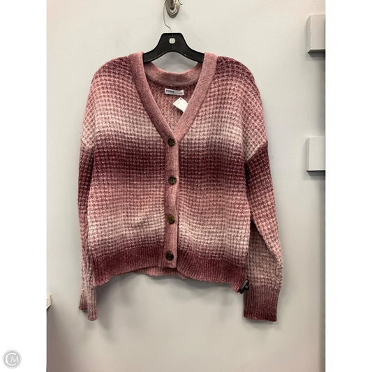 Sweater Cardigan By Sonoma In Pink, Size: Xl