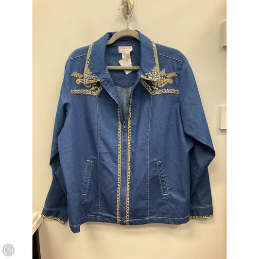 Jacket Denim By Cmc In Blue Denim, Size: Xl
