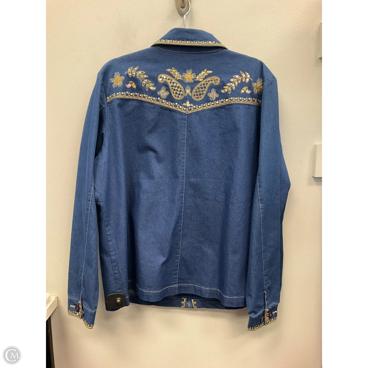 Jacket Denim By Cmc In Blue Denim, Size: Xl