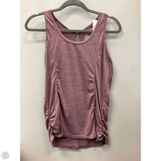 Athletic Tank Top By Gaiam In Purple, Size: M
