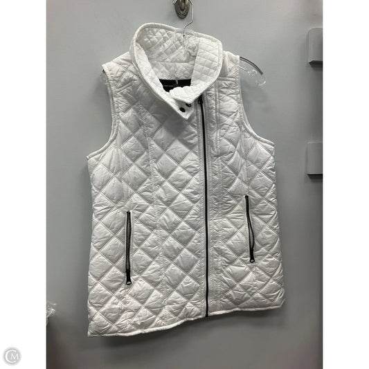 Vest Puffer & Quilted By Marc New York In White, Size: M