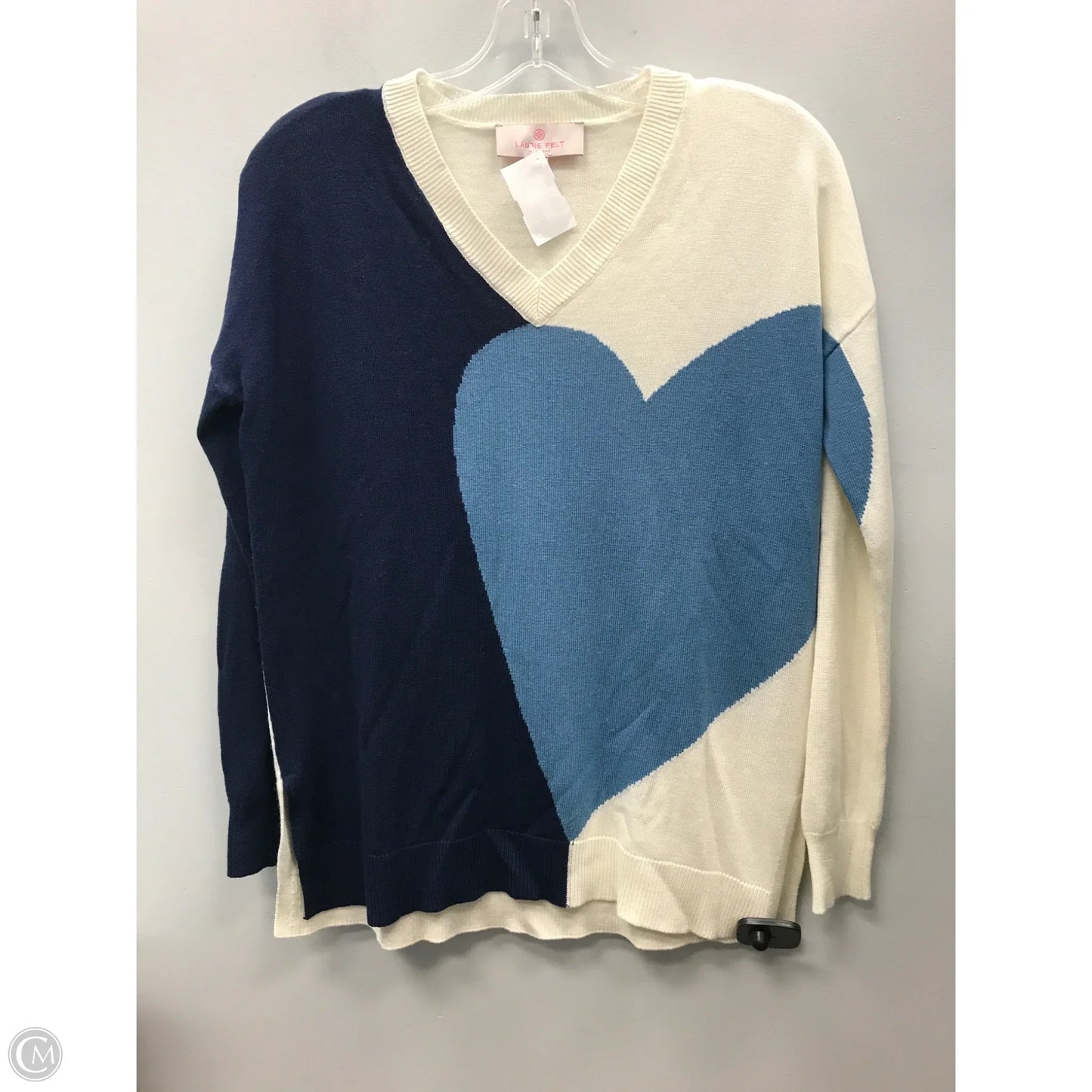 Sweater By Laurie Felt In Blue, Size: Xs