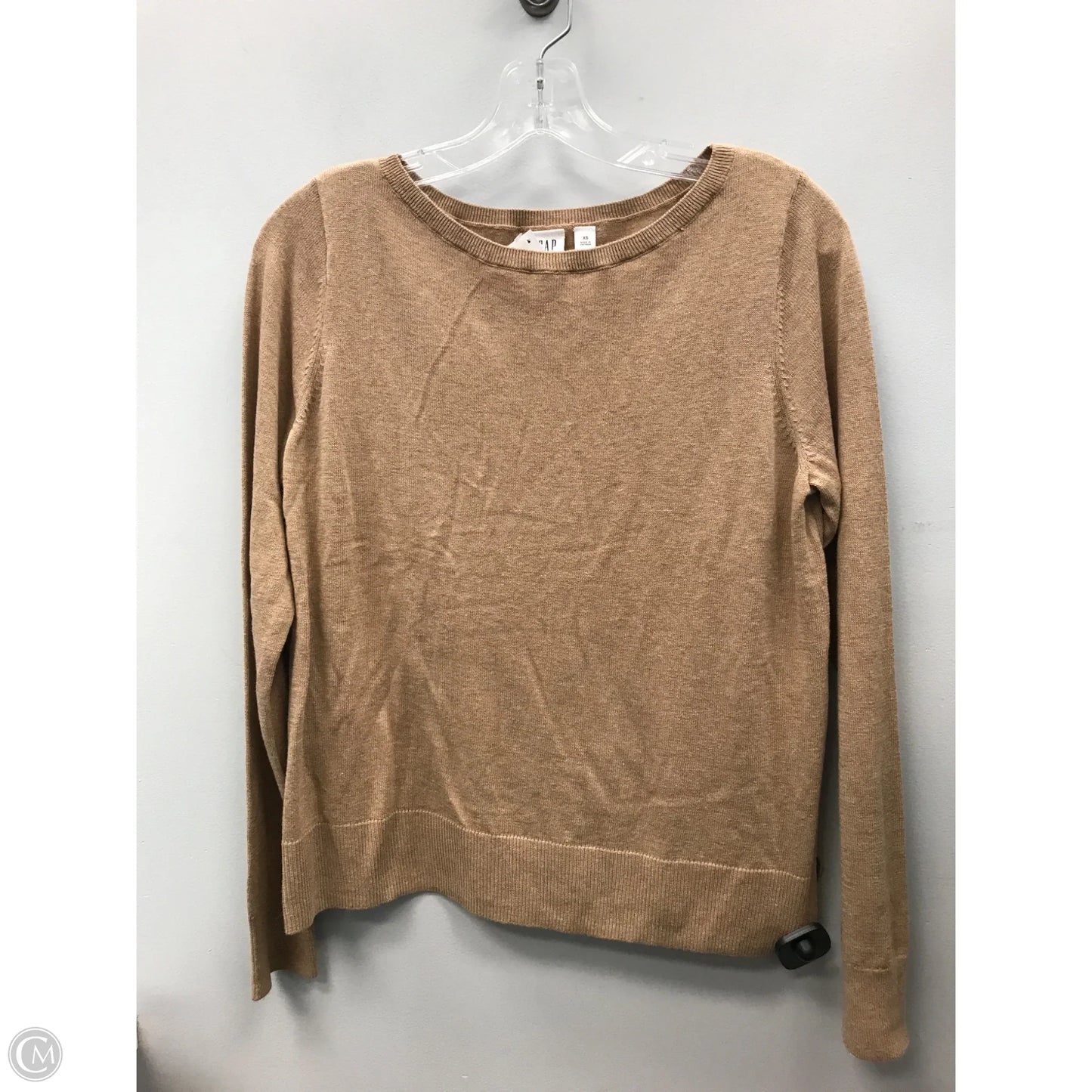 Sweater By Gap In Tan, Size: Xs