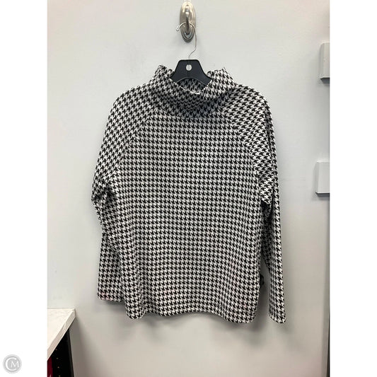 Top Long Sleeve By Zac And Rachel In Plaid Pattern, Size: M