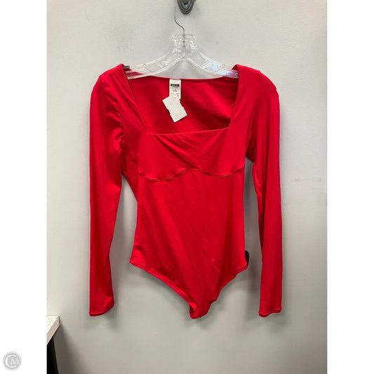 Bodysuit By Pink In Red, Size: M