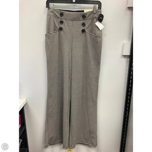 Pants Wide Leg By Max Studio In Plaid Pattern, Size: M