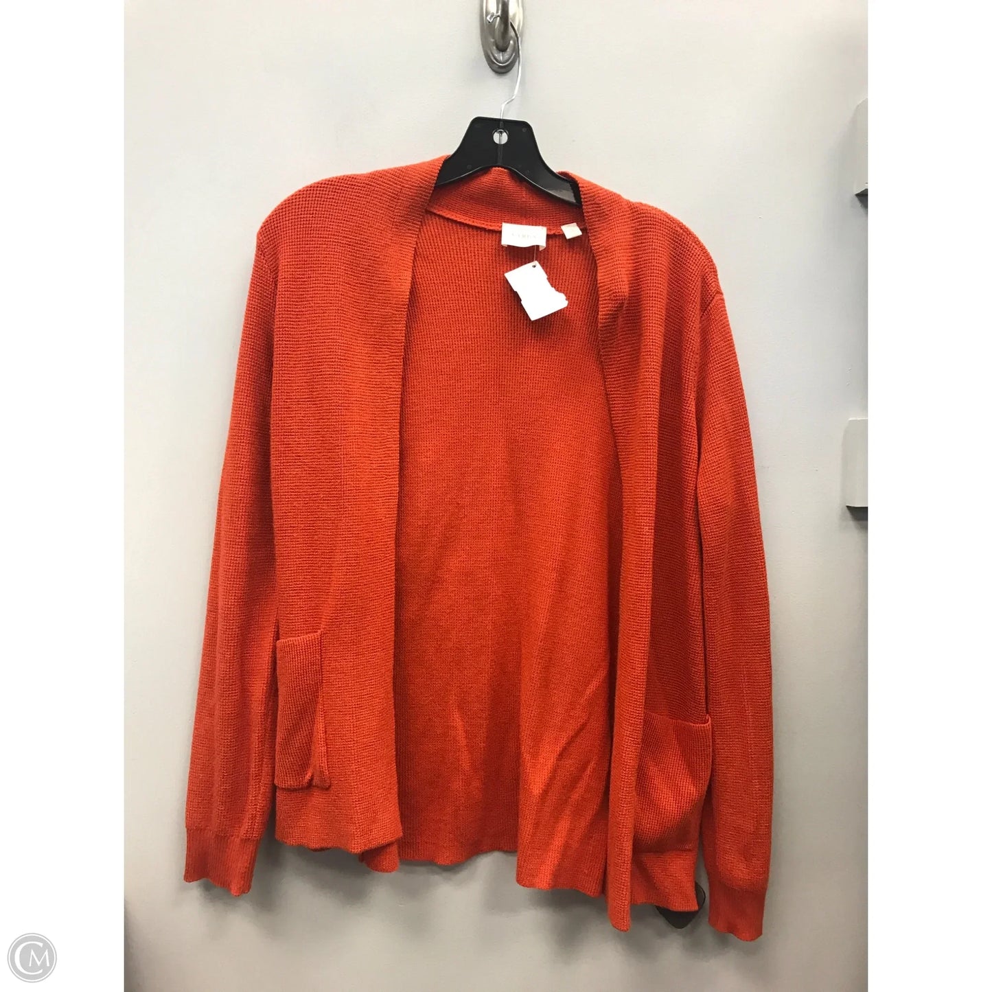 Sweater Cardigan By Cyrus In Orange, Size: M