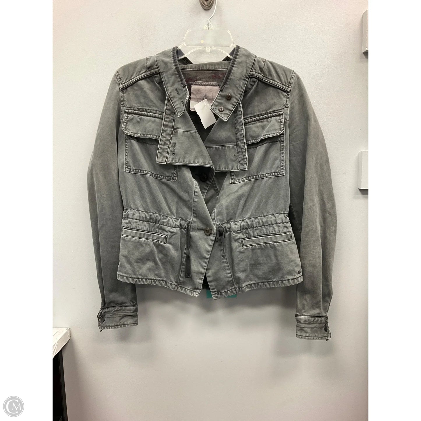 Jacket Other By Clothes Mentor In Grey, Size: Xs