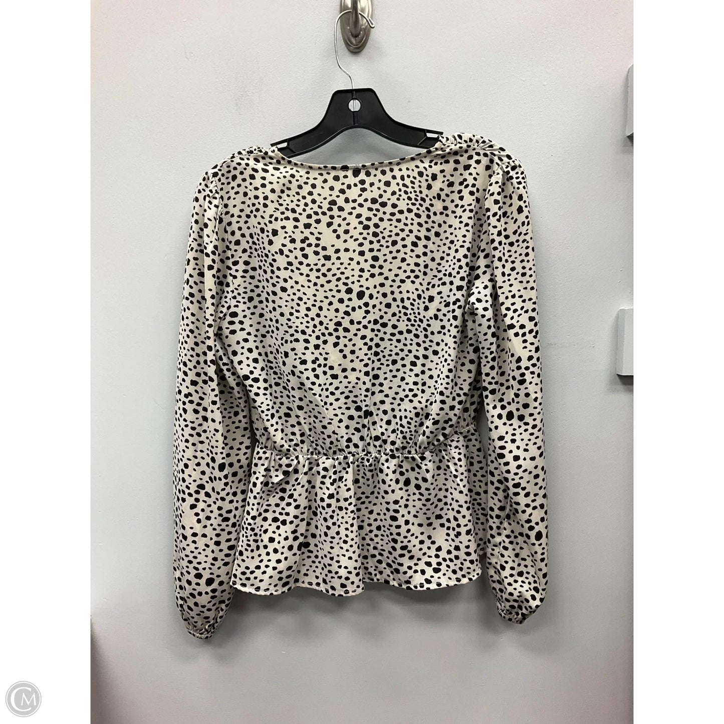 Top Long Sleeve By Sadie & Sage In Animal Print, Size: S
