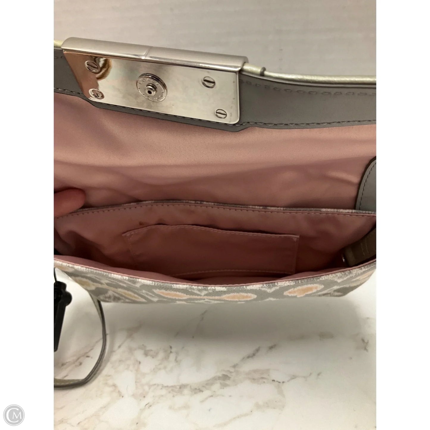 Wristlet Designer By Coach, Size: Medium