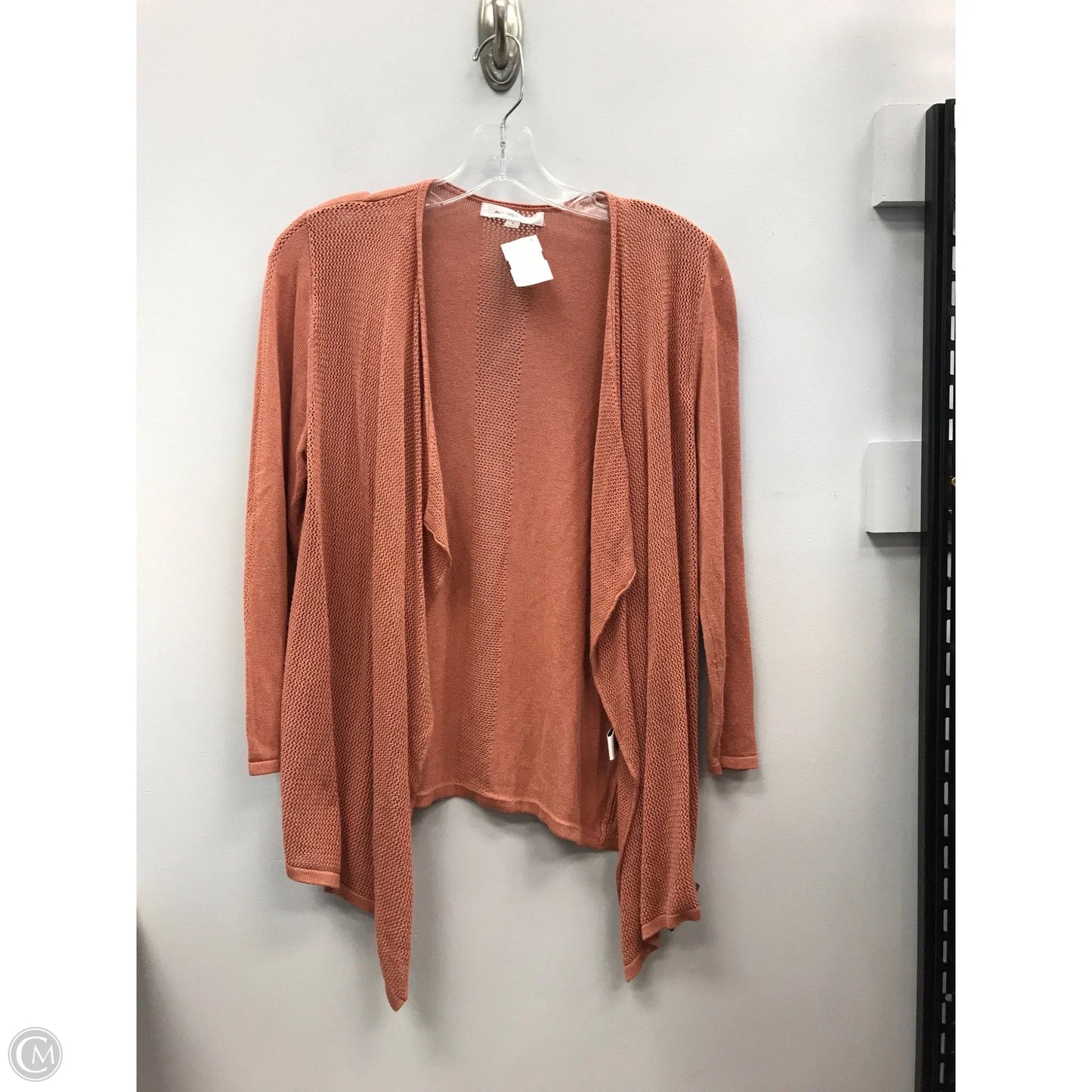 Sweater Cardigan By August Silk In Copper, Size: S