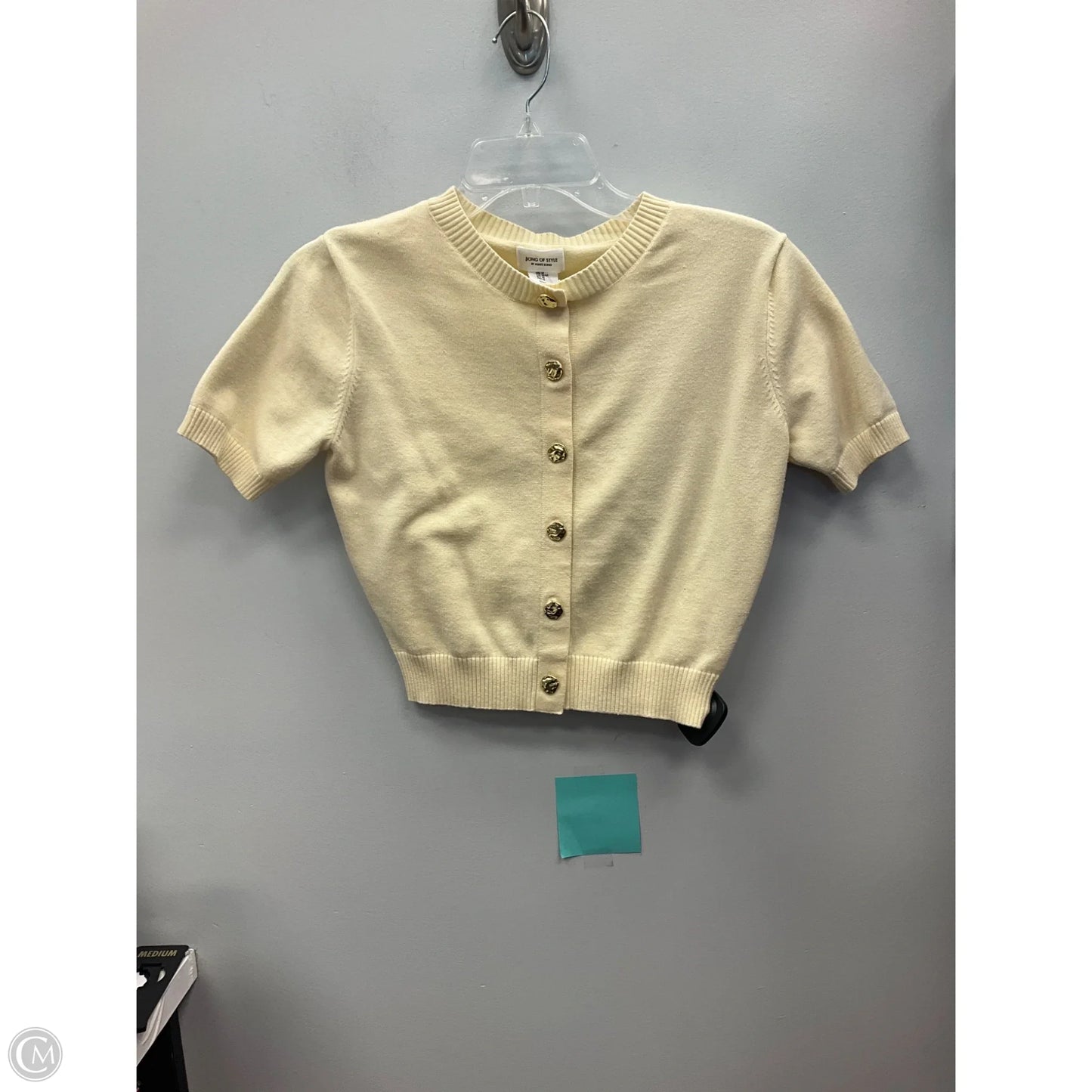 Sweater Short Sleeve By Song Of Style In Yellow, Size: M
