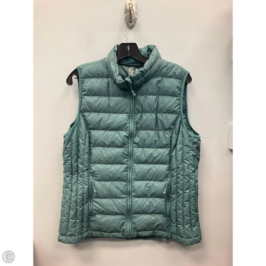 Vest Puffer & Quilted By 32 Degrees In Teal, Size: Xl